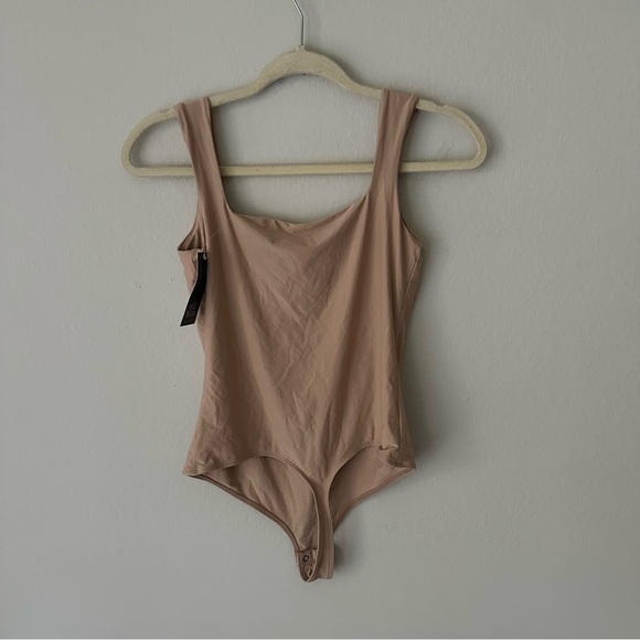 Wild Fable Contour Thong Bodysuit in Beige Size medium nwt - Picture 6 of 7